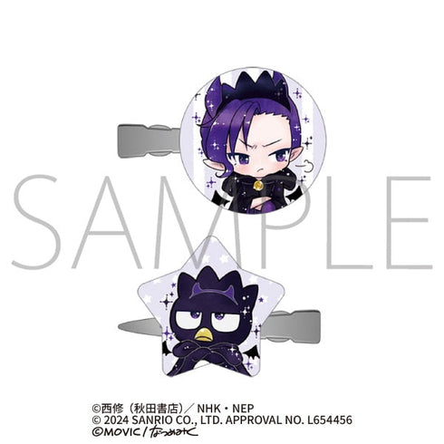 『魔入りました!入間くん×サンリオキャラクターズ』前髪クリップセット/カルエゴ×バッドばつ丸<DOLLY MIX(どーりーみっくす)>